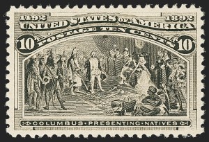 Sale 1140, Lot 607, 1c-50c 1893 Columbian Issue (Scott 230-240)