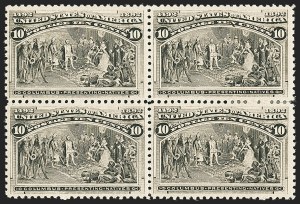 Sale 1140, Lot 609, 1c-50c 1893 Columbian Issue (Scott 230-240)