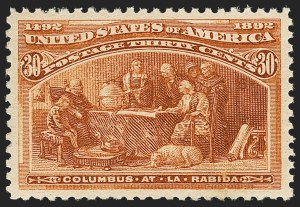 Sale 1140, Lot 612, 1c-50c 1893 Columbian Issue (Scott 230-240)