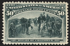 Sale 1140, Lot 614, 1c-50c 1893 Columbian Issue (Scott 230-240)