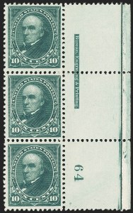 Sale 1140, Lot 647, 1894-98 Bureau Issues (Scott 246-282)