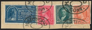 Sale 1140, Lot 653, 1894-98 Bureau Issues (Scott 246-282)