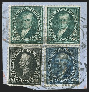 Sale 1140, Lot 664, 1894-98 Bureau Issues (Scott 246-282)
