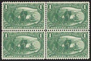 Sale 1140, Lot 681, 1c-50c 1898 Trans-Mississippi Issue (Scott 285-291)