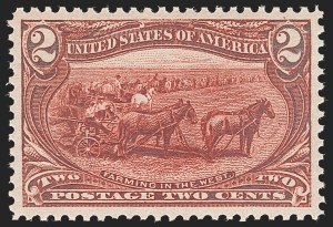 Sale 1140, Lot 682, 1c-50c 1898 Trans-Mississippi Issue (Scott 285-291)