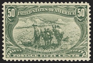 Sale 1140, Lot 695, 1c-50c 1898 Trans-Mississippi Issue (Scott 285-291)