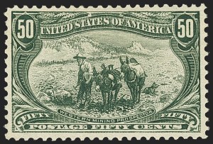 Sale 1140, Lot 696, 1c-50c 1898 Trans-Mississippi Issue (Scott 285-291)