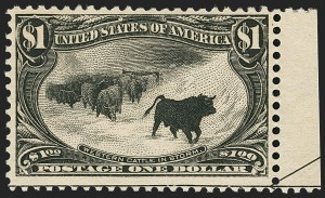 Sale 1140, Lot 698, $1.00-$2.00 1898 Trans-Mississippi Issue (Scott 292-293)