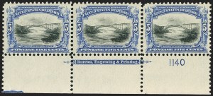 Sale 1140, Lot 725, 1901 Pan-American Issue (Scott 294-299)