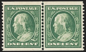 Sale 1140, Lot 781, 1908-10 Washington-Franklin Issues (Scott 331-356)