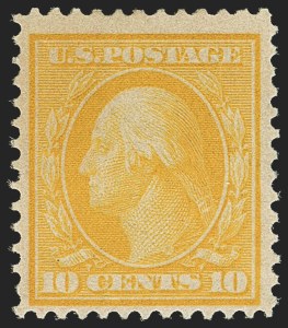 Sale 1140, Lot 796, 1909 Bluish Paper Issue (Scott 357-366)