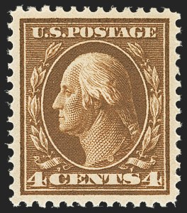 Sale 1140, Lot 815, 1910-13 Washington-Franklin Issue (Scott 374-396)
