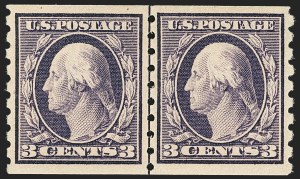 Sale 1140, Lot 824, 1910-13 Washington-Franklin Issue (Scott 374-396)