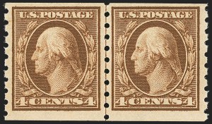 Sale 1140, Lot 825, 1910-13 Washington-Franklin Issue (Scott 374-396)