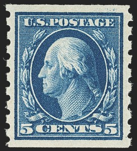 Sale 1140, Lot 829, 1910-13 Washington-Franklin Issue (Scott 374-396)