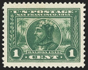 Sale 1140, Lot 831, 1913-15 Panama-Pacific Issue (Scott 397-404)