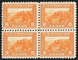 Sale 1140, Lot 843, 1913-15 Panama-Pacific Issue (Scott 397-404)