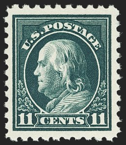 Sale 1140, Lot 855, 1912-15 Washington-Franklin Issue (Scott 405-461)