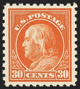 Sale 1140, Lot 858, 1912-15 Washington-Franklin Issue (Scott 405-461)