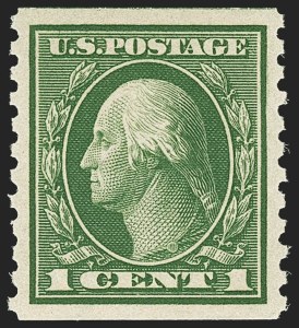Sale 1140, Lot 863, 1912-15 Washington-Franklin Issue (Scott 405-461)