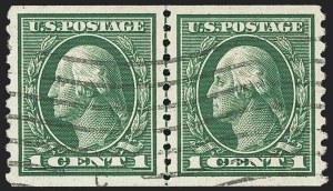 Sale 1140, Lot 864, 1912-15 Washington-Franklin Issue (Scott 405-461)