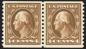 Sale 1140, Lot 869, 1912-15 Washington-Franklin Issue (Scott 405-461)