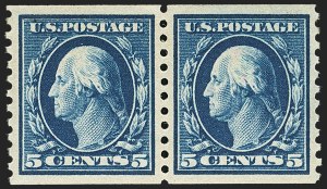 Sale 1140, Lot 871, 1912-15 Washington-Franklin Issue (Scott 405-461)