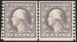 Sale 1140, Lot 879, 1912-15 Washington-Franklin Issue (Scott 405-461)