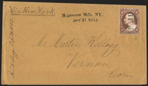 Sale 1144, Lot 100, 3c 1851-56 Issue, Dull Red & Shades (Scott 11-11A)