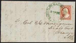 Sale 1144, Lot 101, 3c 1851-56 Issue, Dull Red & Shades (Scott 11-11A)