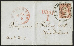 Sale 1144, Lot 107, 3c 1851-56 Issue, Dull Red & Shades (Scott 11-11A)