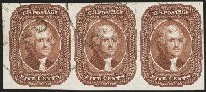 Sale 1144, Lot 113, 5c 1856 Issue (Scott 12)