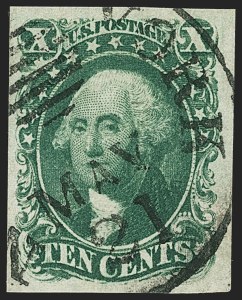 Sale 1144, Lot 115, 10c 1855 Issue (Scott 13-16)
