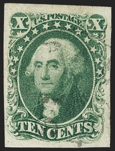 Sale 1144, Lot 116, 10c 1855 Issue (Scott 13-16)