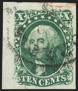 Sale 1144, Lot 119, 10c 1855 Issue (Scott 13-16)