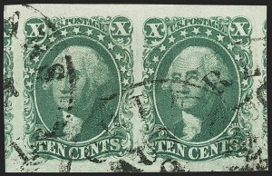 Sale 1144, Lot 121, 10c 1855 Issue (Scott 13-16)