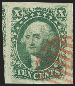 Sale 1144, Lot 125, 10c 1855 Issue (Scott 13-16)