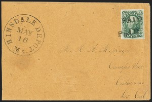 Sale 1144, Lot 128, 10c 1855 Issue (Scott 13-16)