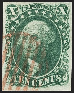 Sale 1144, Lot 133, 10c 1855 Issue (Scott 13-16)