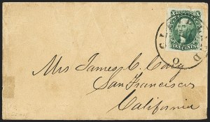 Sale 1144, Lot 134, 10c 1855 Issue (Scott 13-16)