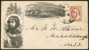 Sale 1144, Lot 148, 1851-56 Postal History: Propaganda & Campaign Covers