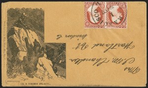 Sale 1144, Lot 156, 1851-56 Postal History: Indian Territory & Western Covers