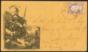 Sale 1144, Lot 157, 1851-56 Postal History: Indian Territory & Western Covers