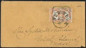 Sale 1144, Lot 166, 1851-56 Postal History: Indian Territory & Western Covers