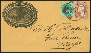 Sale 1144, Lot 177, 1851-56 Postal History: Carriers & Locals
