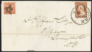Sale 1144, Lot 188, 1851-56 Postal History: Carriers & Locals
