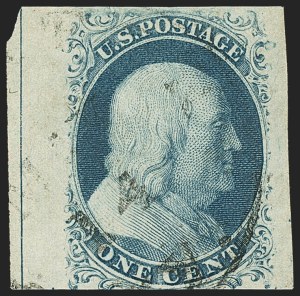 Sale 1144, Lot 23, 1c 1851-56 Issue, Types Ia-II (Scott 5A-7)