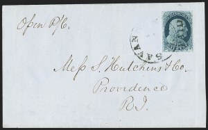 Sale 1144, Lot 25, 1c 1851-56 Issue, Types Ia-II (Scott 5A-7)