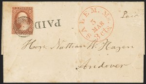 Sale 1144, Lot 75, 3c 1851-56 Issue, Orange Brown (Scott 10-10A)