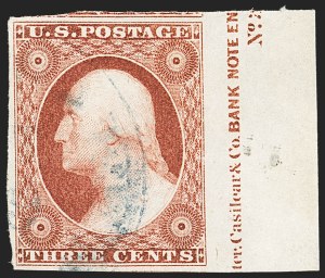 Sale 1144, Lot 86, 3c 1851-56 Issue, Dull Red & Shades (Scott 11-11A)